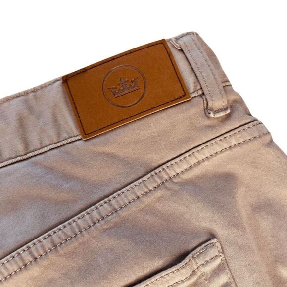 Peter Millar | Gray Flat Front Cotton Modal Blend Pants Size 38 | EUC - Picture 10 of 10